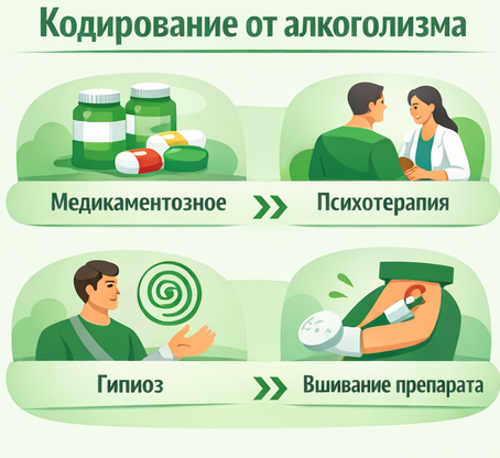 кодирование от алкоголизма в Тобольске Санати